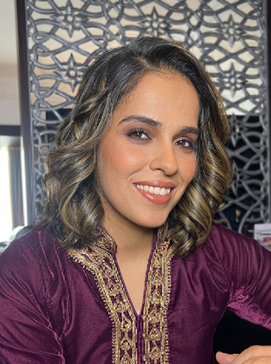 Celebrity client styled by Geeta Rao
